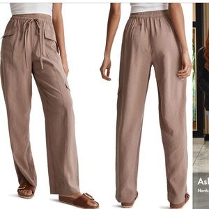 NEW Madewell straight leg cargo pants lightweight light umber XS